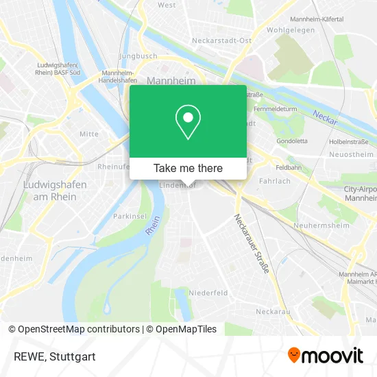 REWE map
