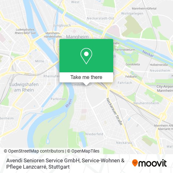 Avendi Senioren Service GmbH, Service-Wohnen & Pflege Lanzcarré map
