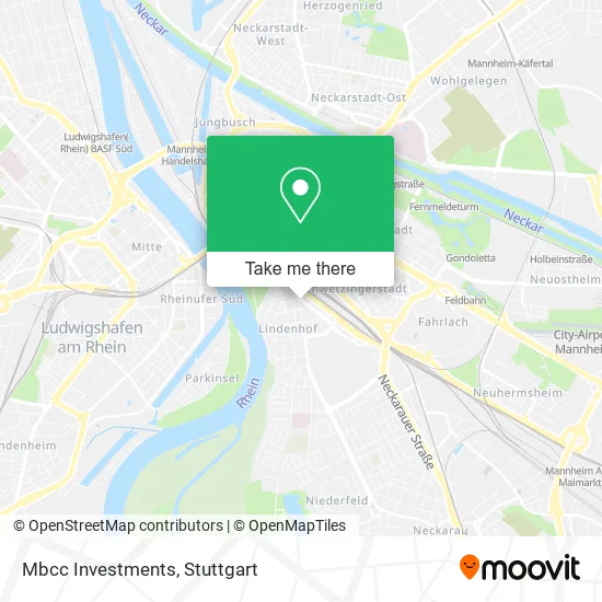 Карта Mbcc Investments