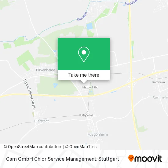 Карта Csm GmbH Chlor Service Management