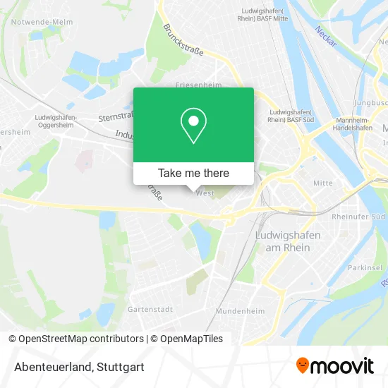 Карта Abenteuerland