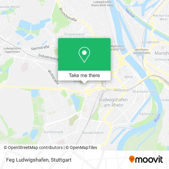 Карта Feg Ludwigshafen