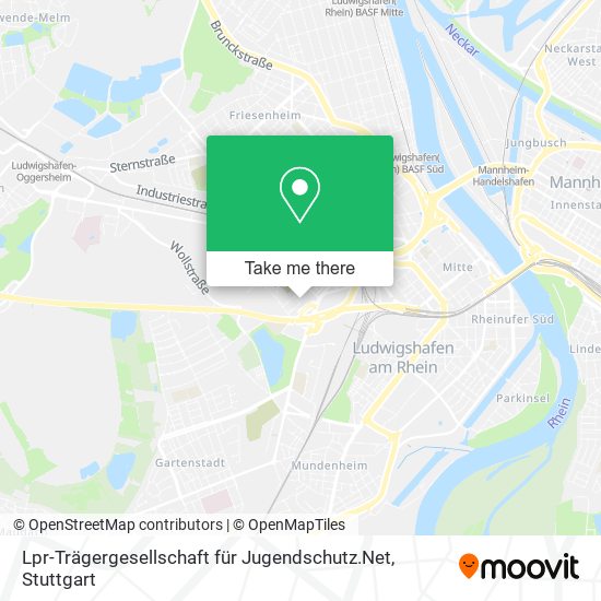 Lpr-Trägergesellschaft für Jugendschutz.Net map