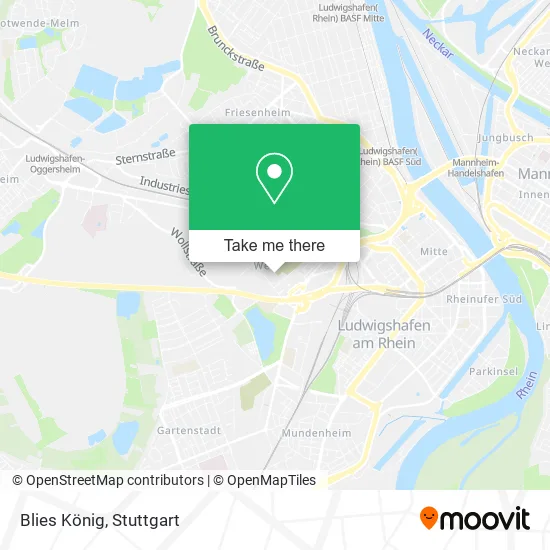Карта Blies König
