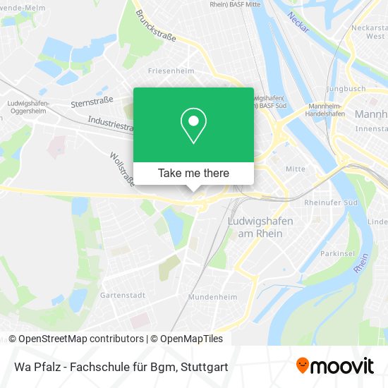 Wa Pfalz - Fachschule für Bgm map