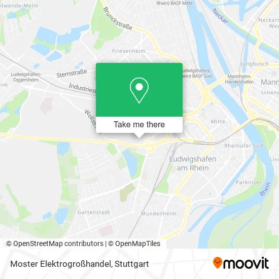 Карта Moster Elektrogroßhandel