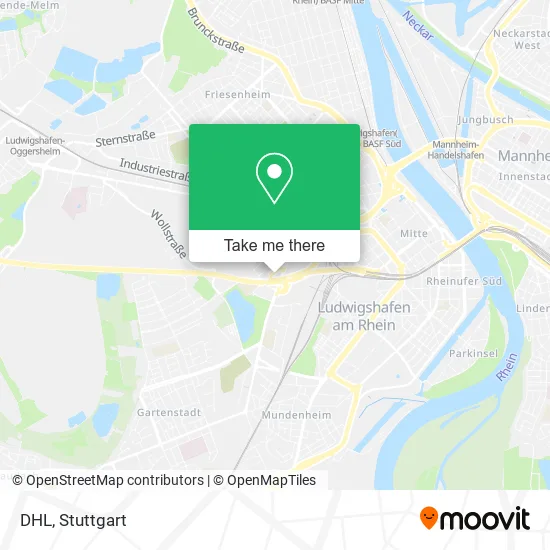 Карта DHL
