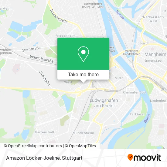 Карта Amazon Locker-Joeline