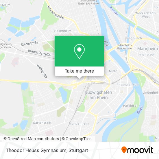 Theodor Heuss Gymnasium map