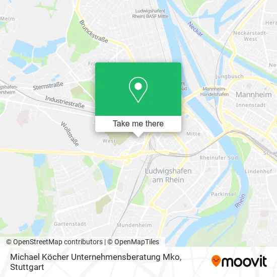 Карта Michael Köcher Unternehmensberatung Mko