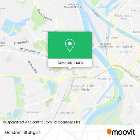 Карта Qendrim