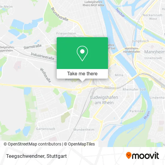 Карта Teegschwendner
