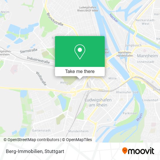 Карта Berg-Immobilien