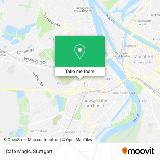 Карта Cafe Magic