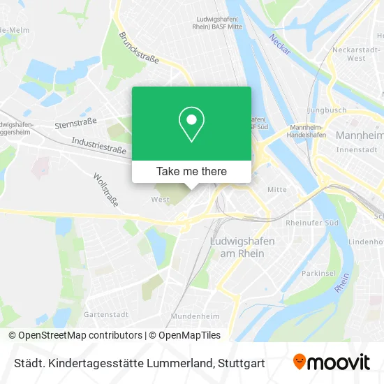 Карта Städt. Kindertagesstätte Lummerland