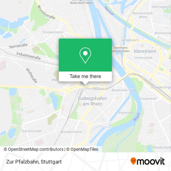Карта Zur Pfalzbahn