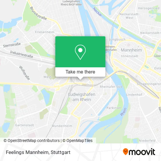 Карта Feelings Mannheim