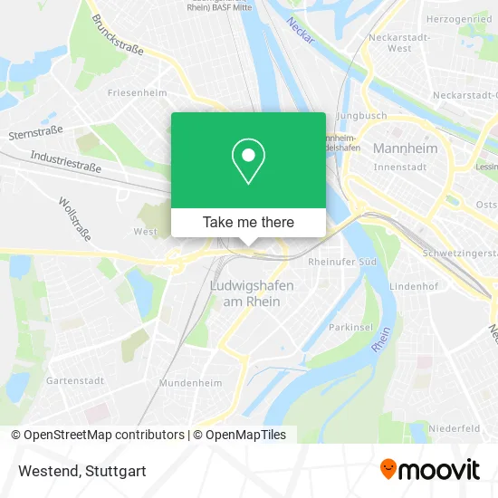 Карта Westend