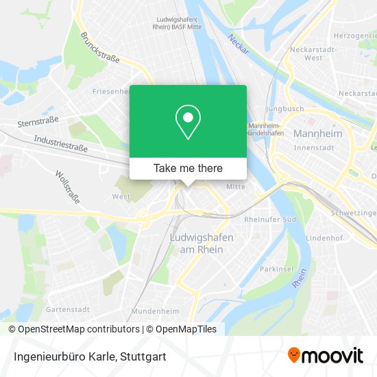 Карта Ingenieurbüro Karle
