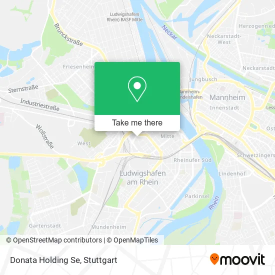 Карта Donata Holding Se