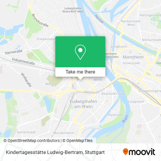 Карта Kindertagesstätte Ludwig-Bertram