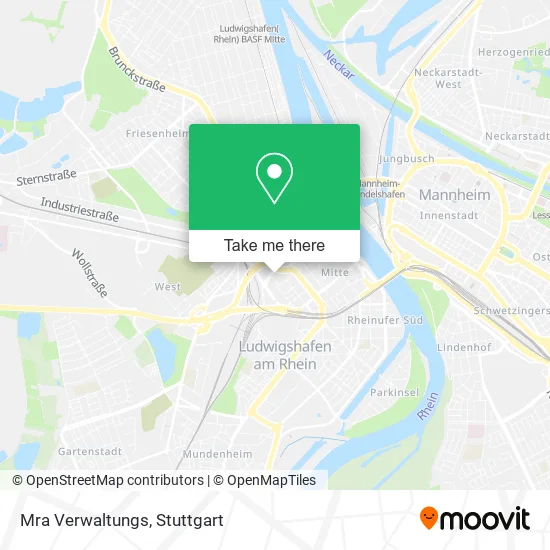 Карта Mra Verwaltungs