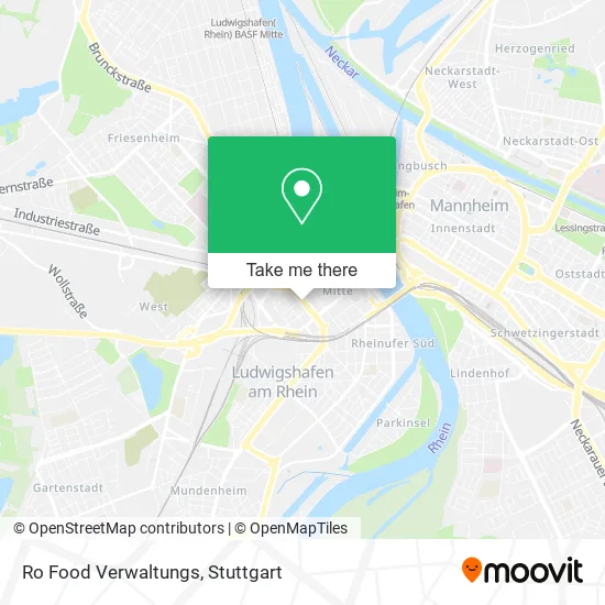 Карта Ro Food Verwaltungs