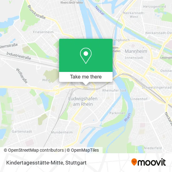 Карта Kindertagesstätte-Mitte