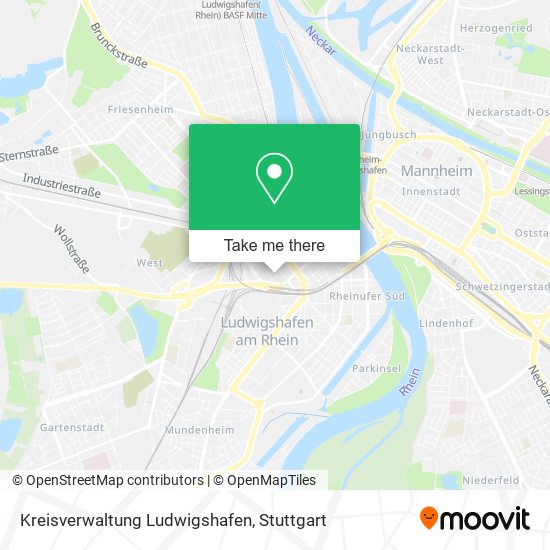 Карта Kreisverwaltung Ludwigshafen