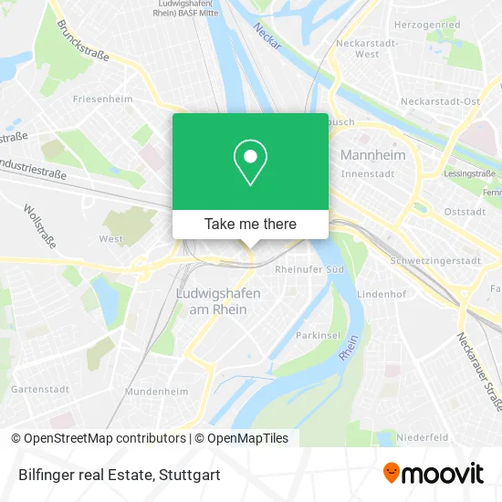 Карта Bilfinger real Estate