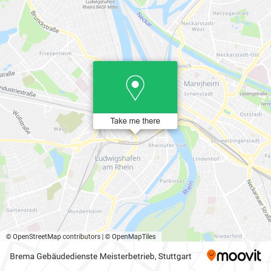 Brema Gebäudedienste Meisterbetrieb map