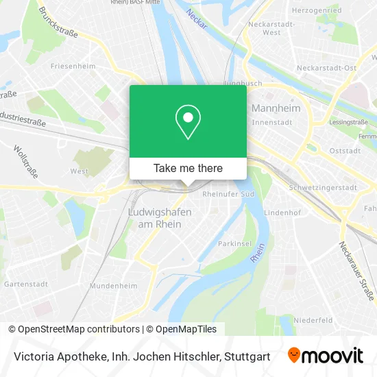 Карта Victoria Apotheke, Inh. Jochen Hitschler
