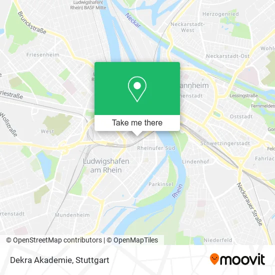 Карта Dekra Akademie