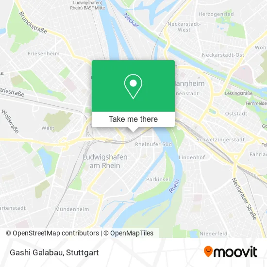 Карта Gashi Galabau