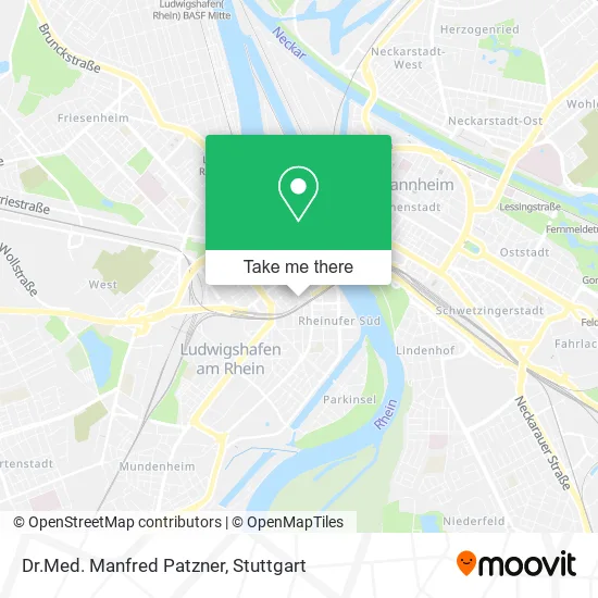 Карта Dr.Med. Manfred Patzner