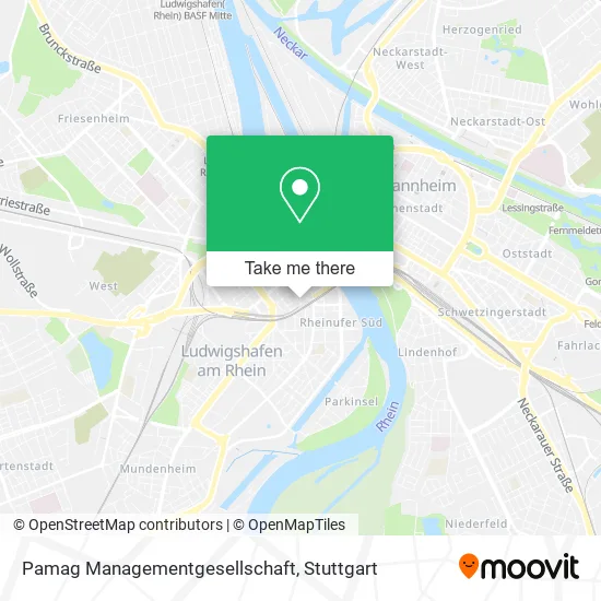 Карта Pamag Managementgesellschaft