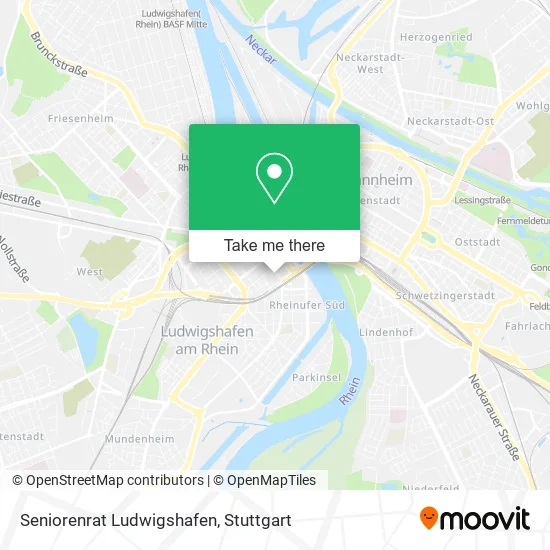 Карта Seniorenrat Ludwigshafen