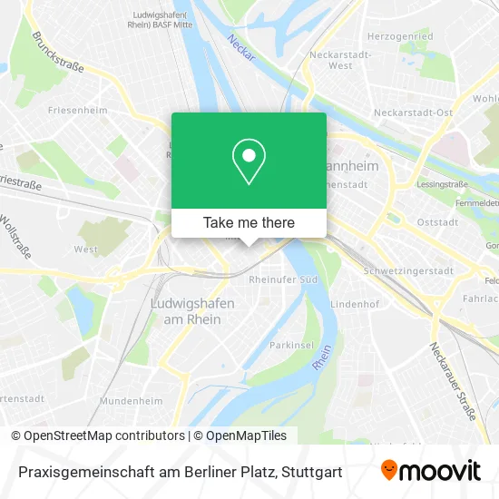 Карта Praxisgemeinschaft am Berliner Platz