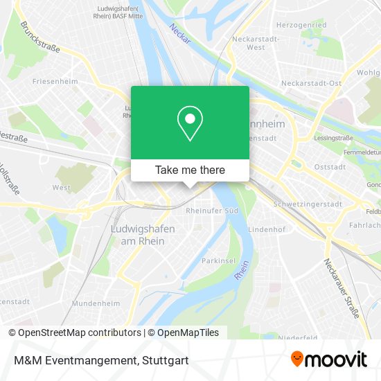 Карта M&M Eventmangement