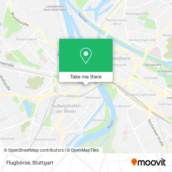 Карта Flugbörse