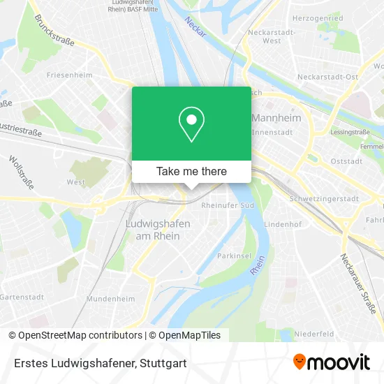 Карта Erstes Ludwigshafener