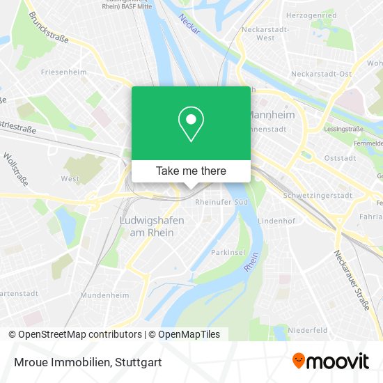 Mroue Immobilien map