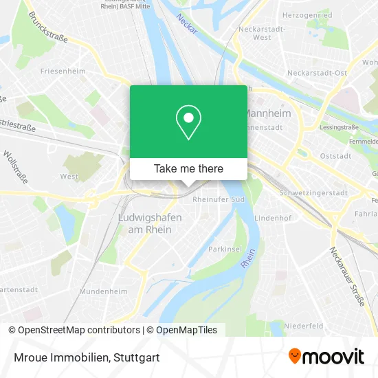Карта Mroue Immobilien