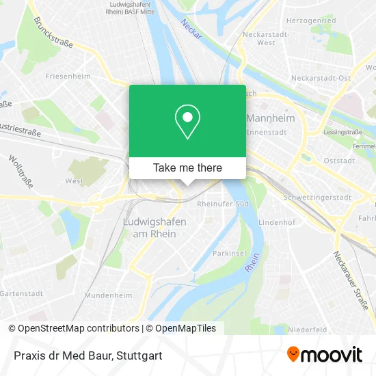 Карта Praxis dr Med Baur