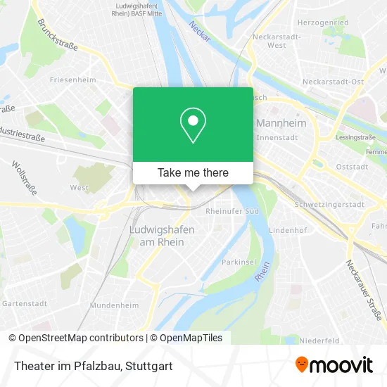 Карта Theater im Pfalzbau