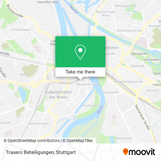 Карта Traxero Beteiligungen