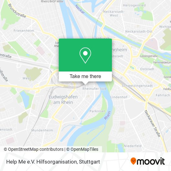 Help Me e.V. Hilfsorganisation map