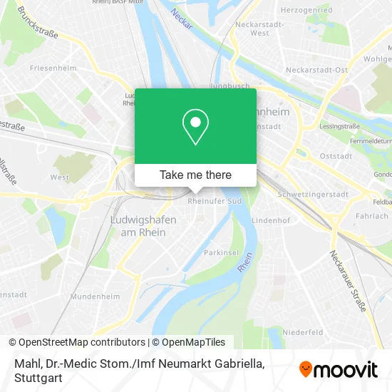 Карта Mahl, Dr.-Medic Stom. / Imf Neumarkt Gabriella