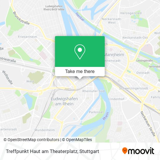 Treffpunkt Haut am Theaterplatz map