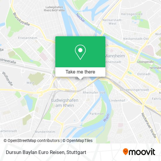 Карта Dursun Baylan Euro Reisen